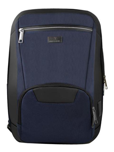 PERFECT CHOICE MOCHILA DE POLIESTER SILHOUETTE PARA LAPTOP 15.6 AZUL