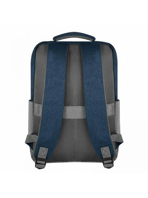 PERFECT CHOICE MOCHILA DE POLIESTER SUNSET PARA LAPTOP 15.6 AZUL-GRIS - Image 4