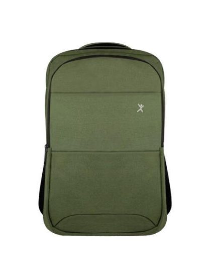 PERFECT CHOICE MOCHILA DE POLIESTER TROVA PARA LAPTOP HASTA 15.6 VERDE