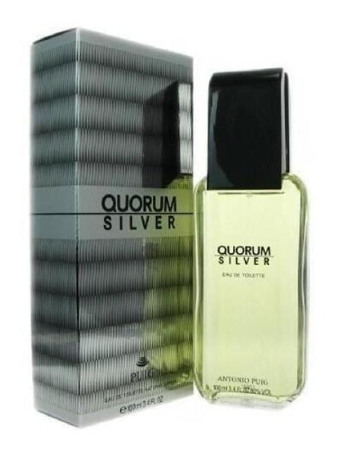 PERFUME ANTONIO PUIG QUORUM SILVER DE HOMBRE EDT 100ML