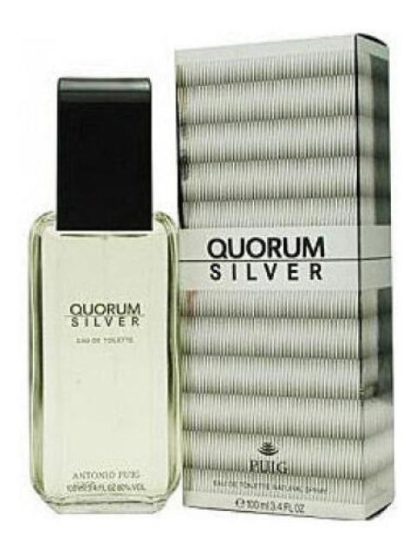 PERFUME ANTONIO PUIG QUORUM SILVER DE HOMBRE EDT 100ML - Image 2