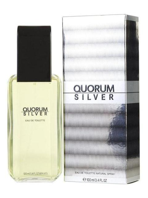 PERFUME ANTONIO PUIG QUORUM SILVER DE HOMBRE EDT 100ML - Image 3