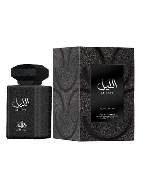 PERFUME ARABE AL LAYL EDP 100ML AL WATANIAH PARA MASCULINO