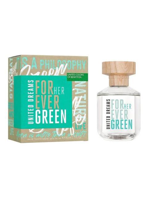 PERFUME FOREVER GREEN UNITED DREAMS BENETTON PARA ELLA 80 ML - Image 4