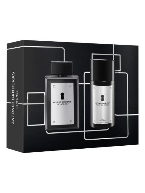 PERFUME HOMBRE BANDERAS THE SECRET EDT 100ML + DEO SET 2