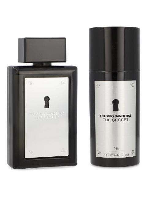 PERFUME HOMBRE BANDERAS THE SECRET EDT 100ML + DEO SET 2 - Image 3