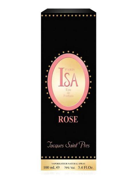 PERFUME ISA ROSE 100 ML ORIGINAL Y SELLADO UNIDAD DE PRENSA JACQUES SAINT VOLUMEN 100 ML
