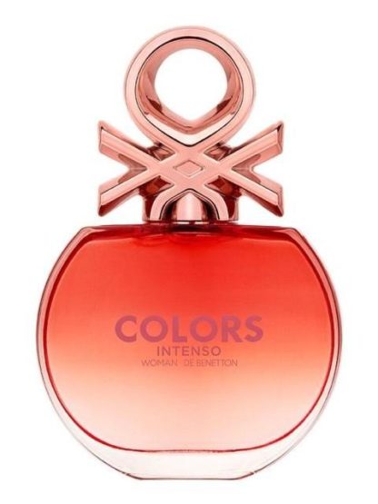 PERFUME MUJER COLORS WOMAN ROSE INTENSO EDP 80 ML BENETTON