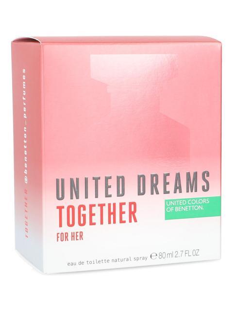 PERFUME MUJER UNITED DREAMS TOGETHER EDT 80 ML BENETTON - Image 4