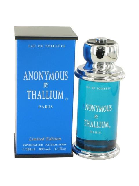 PERFUME PARA HOMBRE ANONYMOUS THALLIUM YVES DE SISTELLE 100 ML VOLUMEN POR UNIDAD DE 100 ML