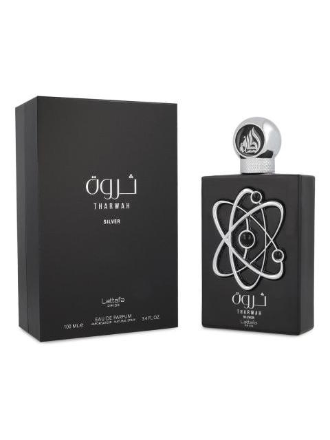 PERFUME THARWAH SILVER DE LATTAFA PARA HOMBRE EDP 100ML