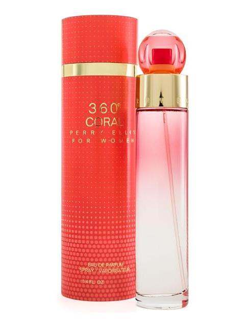 PERRY ELLIS 360° CORAL FOR WOMEN 100ML EDP