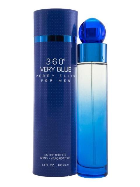 PERRY ELLIS 360° VERY BLUE EAU DE TOILETTE 100 ML PARA HOMBRE