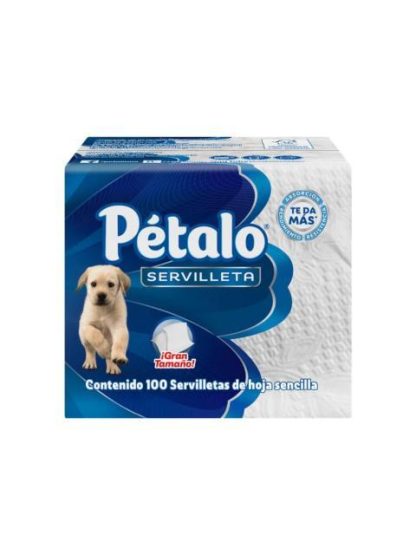 PETALO SERVILLETA CON 100 PZ