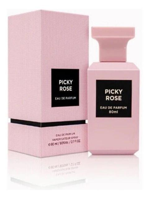 PICKY ROSE BY FRAGRANCE WORLD EAU DE PARFUM 80 ML UNISEX
