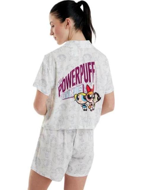 PIJAMA DAMA DAMA MARFIL LAS CHICAS SUPER PODEROSAS - Image 4