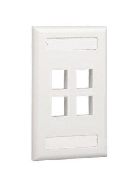 PLACA PANDUIT NK4FWHY COLOR BLANCO