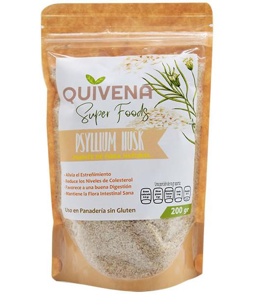 PLANTAGO PSYLLIUM NATURAL 200 G QUIVENA