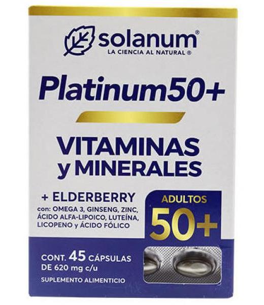 PLATINUM 50 MAS ELDERBERRY 45 CAP SOLANUM