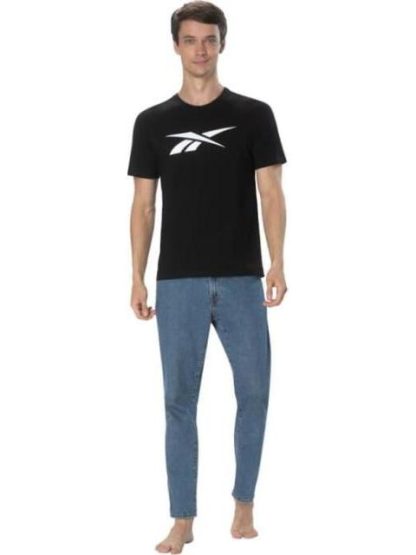 PLAYERA BASIC COTTON TEE NEGRO REEBOK