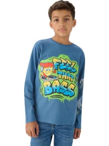 PLAYERA BOB ESPONJA AZUL BOB ESPONJA