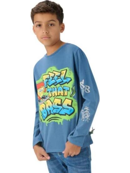 PLAYERA BOB ESPONJA AZUL BOB ESPONJA - Image 2