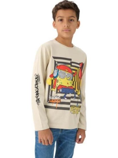 PLAYERA BOB ESPONJA GRIS BOB ESPONJA - Image 2