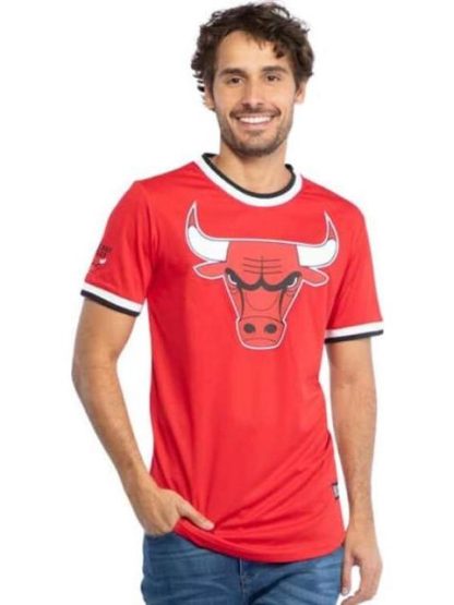 PLAYERA CHICAGO TEE ROJO NBA