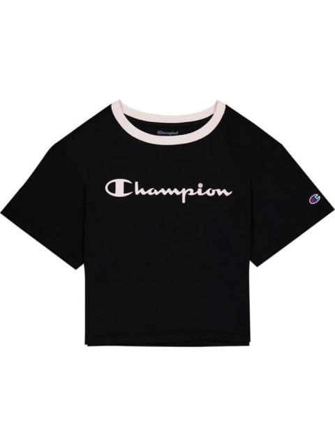 PLAYERA CROP W NEGRO CHAMPION - Image 3