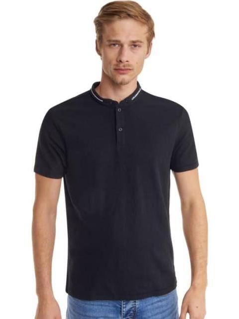 PLAYERA CUELLO POLO MANGA CORTA NEGRO NEXT CO