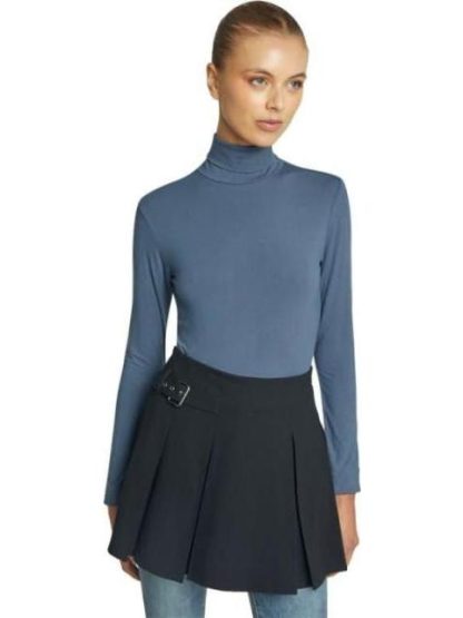 BLUSA MANGA LARGA AZUL HOLLY LAND - Image 3