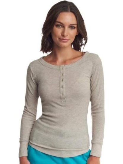 PLAYERA MANGA LARGA BEIGE HOLLY LAND - Image 2