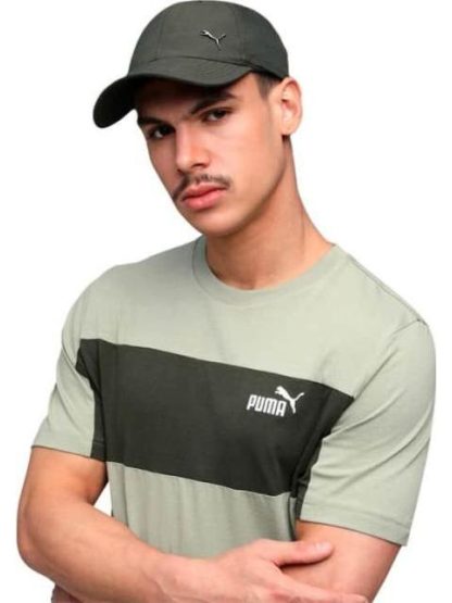 PLAYERA ESS BLOCK TEE VERDE PUMA - Image 3