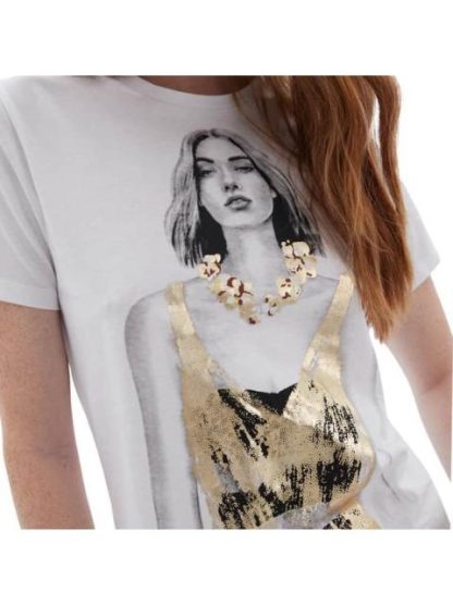 PLAYERA ESTAMPADA BLANCO HOLLY LAND - Image 5