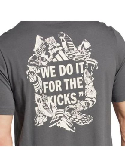 PLAYERA FUN KICKS G T GRIS ADIDAS - Image 6
