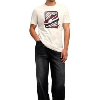 PLAYERA GRAPHIC SNEAKER TEE BEIGE PUMA
