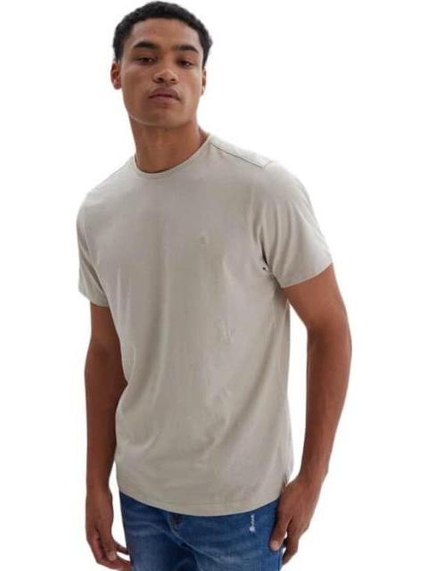 PLAYERA MANGA CORTA BEIGE NEXT CO