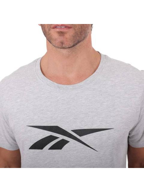 PLAYERA BASIC COTTON TEE GRIS REEBOK - Image 4