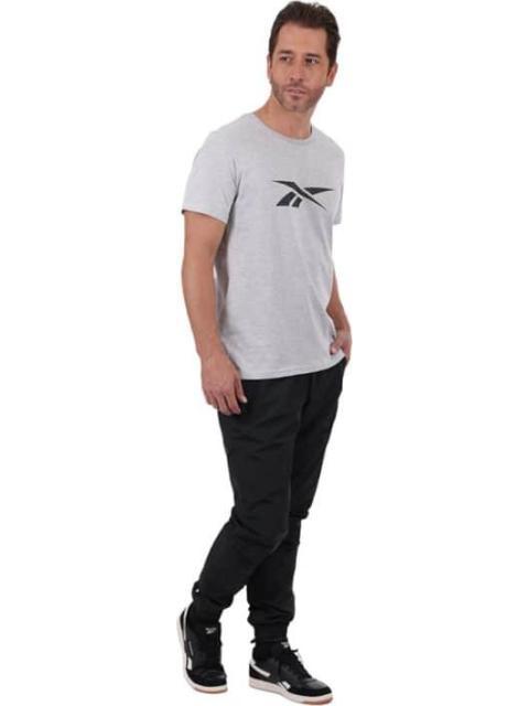 PLAYERA BASIC COTTON TEE GRIS REEBOK - Image 5