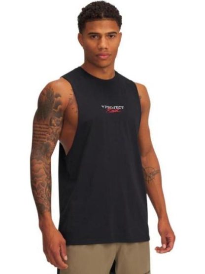 PLAYERA PJT RCK TANK NEGRO UNDER ARMOUR MEXICO