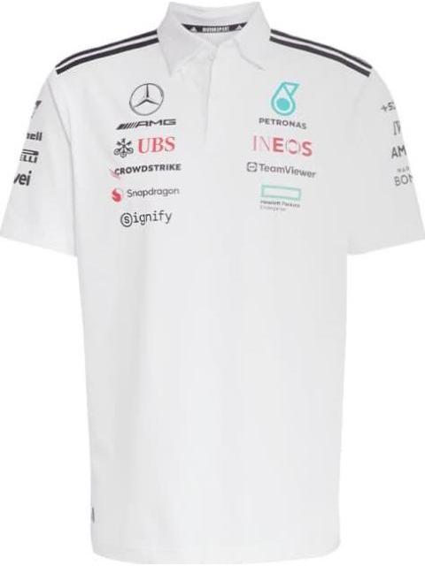 PLAYERA POLO MOTORSPORT MER TM POLO WM BLANCO ADIDAS - Image 4