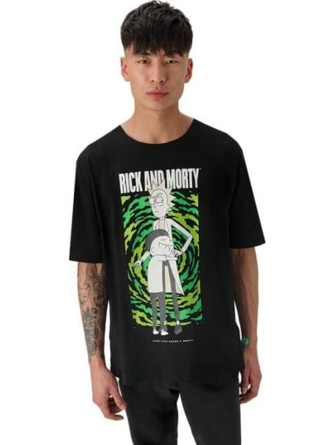 PLAYERA RICK AND MORTY NEGRO RICK AND MORTY