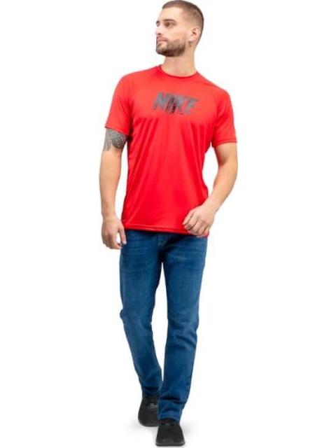 PLAYERA SLEEVE HYDROGU ROJO NIKE SWIM