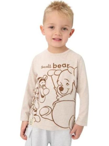 PLAYERA WINNIE POOH BEIGE WINNIE THE POOH