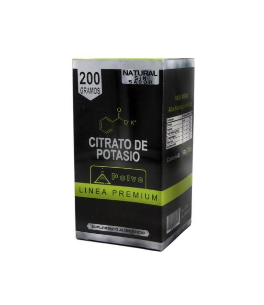 POLVO CITRATO DE POTASIO C 200 GRS LINEA PREMIUM GUMMA CORPORATION
