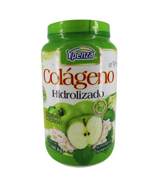 POLVO COLAGENO HIDROLIZADO BEBIDA SABOR MANZANA 1.100 KG SOLO PARA DIABETICOS