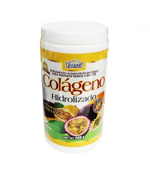 POLVO COLAGENO HIDROLIZADO BEBIDA SABOR MARACUYA 500 GR SOLO PARA DIABETICOS