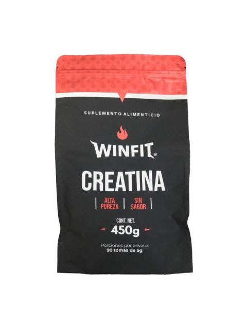 POLVO CREATINA 450 GR (BOLSA) SIN SABOR WINFIT PRODUCTS
