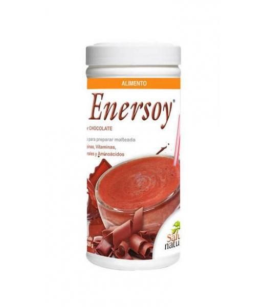 POLVO ENERSOY CHOCOLATE 500 GR. ALIMENTO EN POLVO PARA PREPARAR M SALUD NATURAL