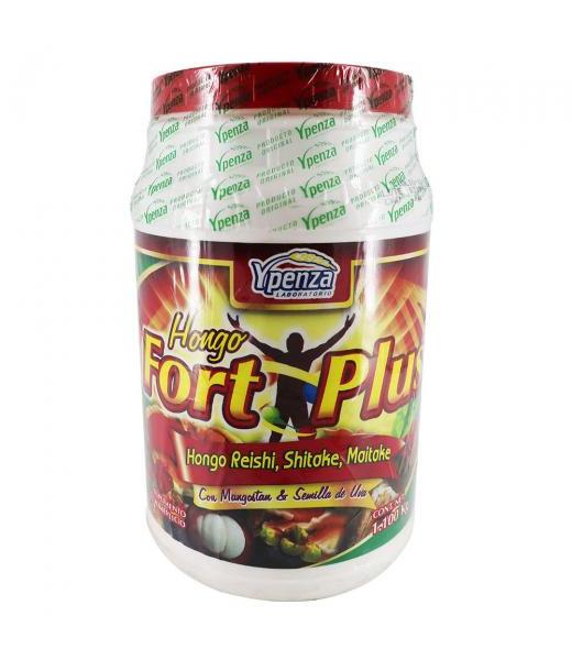 POLVO HONGO FORT-PLUS SABOR DURAZNO 1.100KG HONGO REISHISHITAKEMA SOLO PARA DIABETICOS